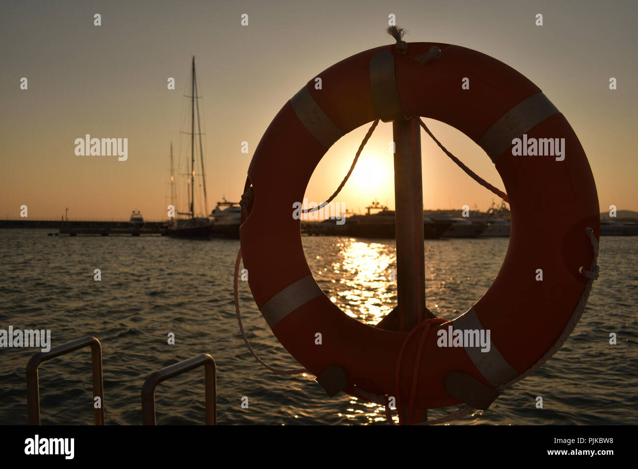 Giubbotto di salvataggio Foto Stock