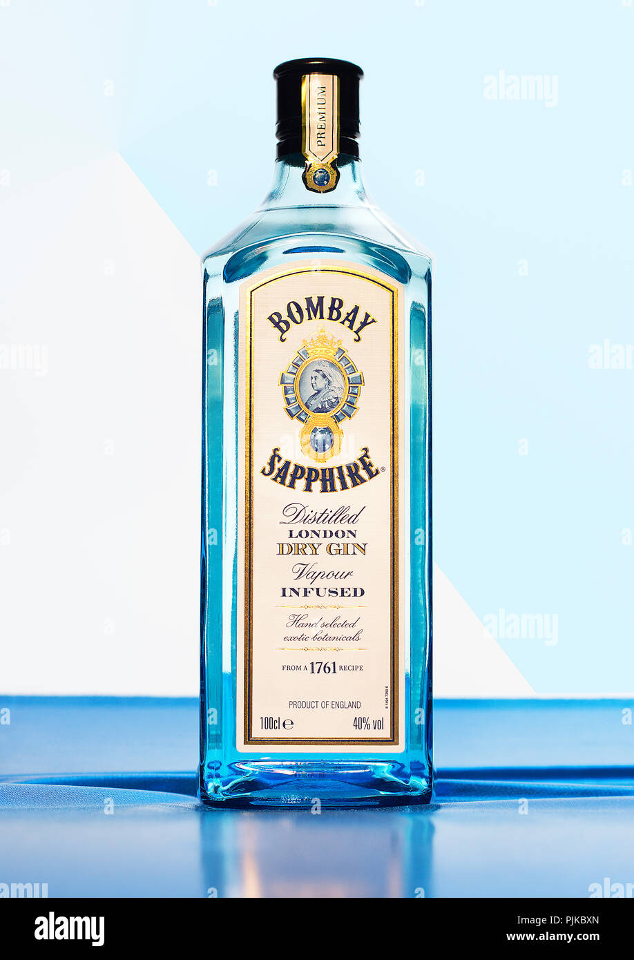 Bombay Sapphire Gin Foto Stock