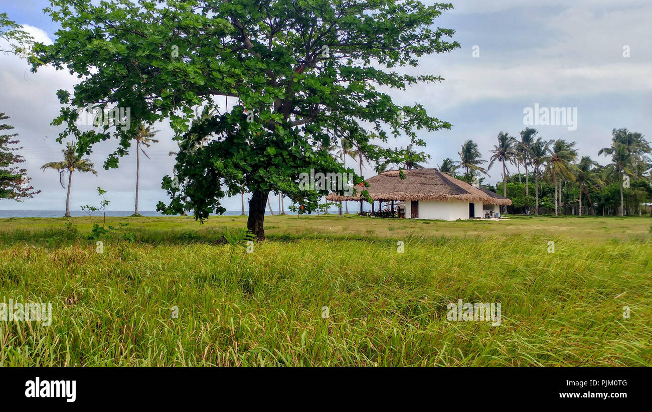 Casa vacanze sull isola di Malapascua, Filippine Foto Stock