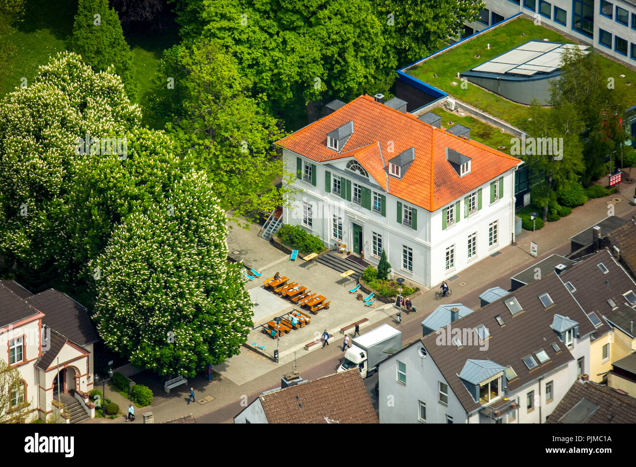 Kurhaus, Erkrath, Renania, Renania settentrionale-Vestfalia, Germania Foto Stock