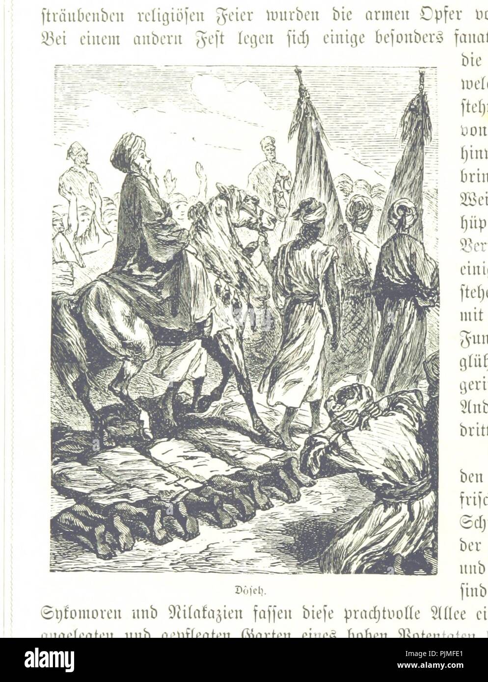 Immagine dalla pagina 50 della "Auf biblischen Pfaden. Reisebilder aus Aegypten ha, Palästina, Syrien, Kleinasien, Griechenland und der Türkei. [Con mappe e illustrazioni.]' . Foto Stock