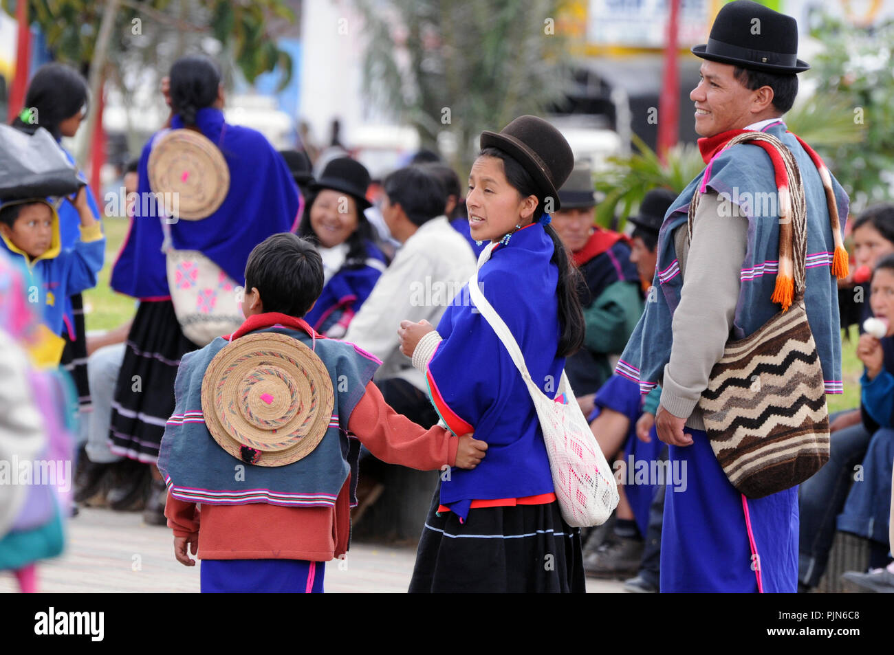 Silvia Guanbianos Colombia Foto Stock