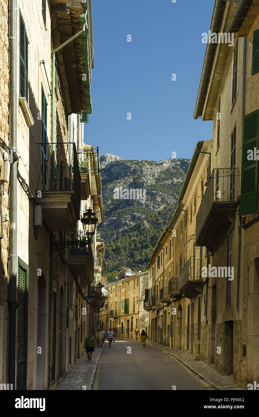Mallorca street Foto Stock