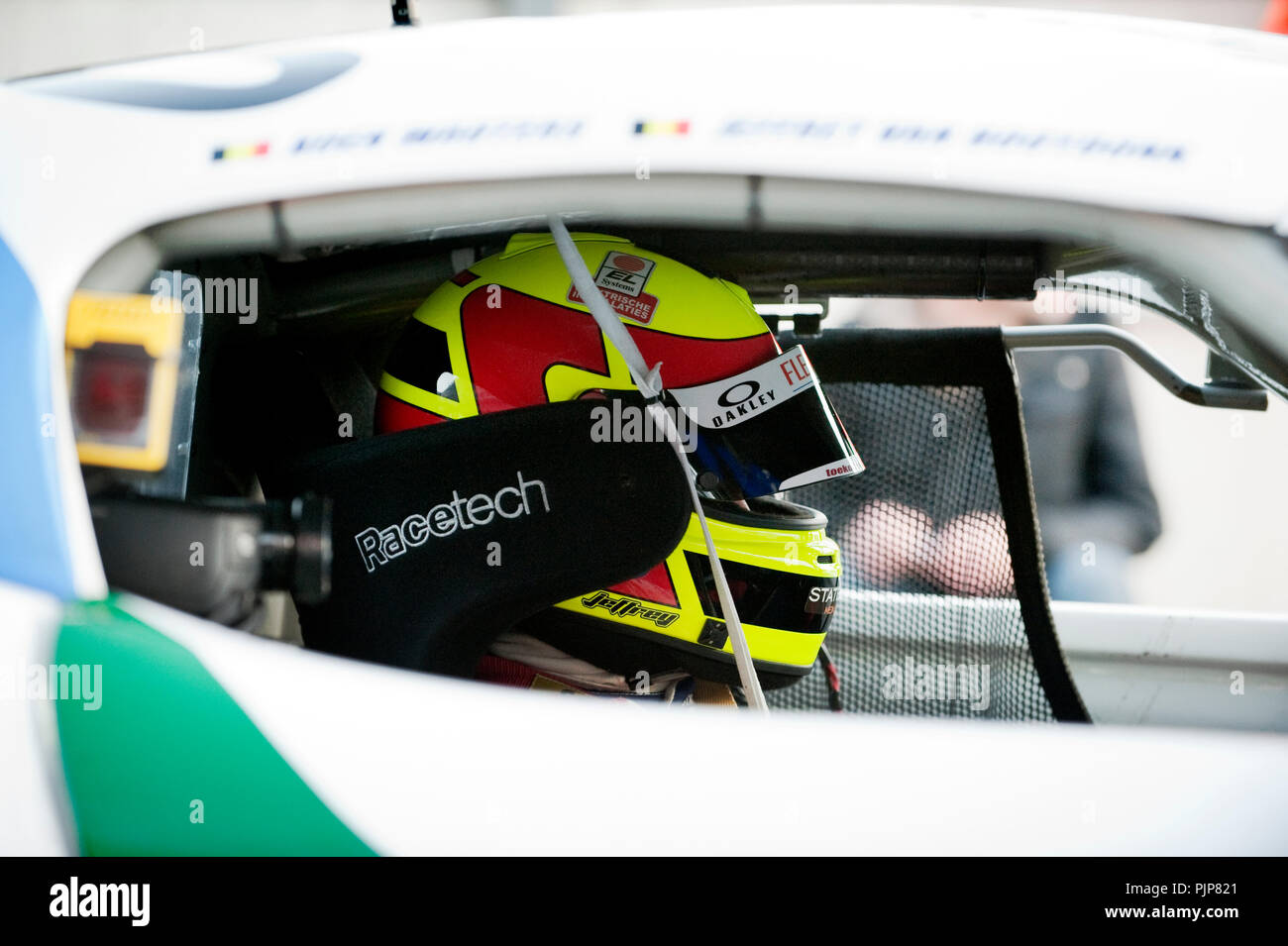 Clouseau singer Koen Wauters racing al BTCS Belgian Touring Car Series gara a Zolder (Belgio, 25/10/2009) Foto Stock