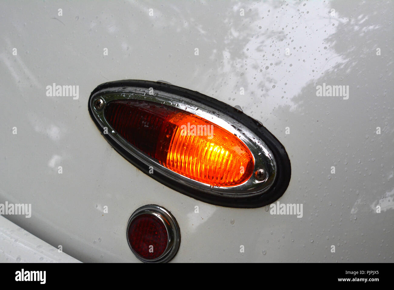 Chiudere l immagine di un classico della Porsche 356 Speedster auto Foto Stock