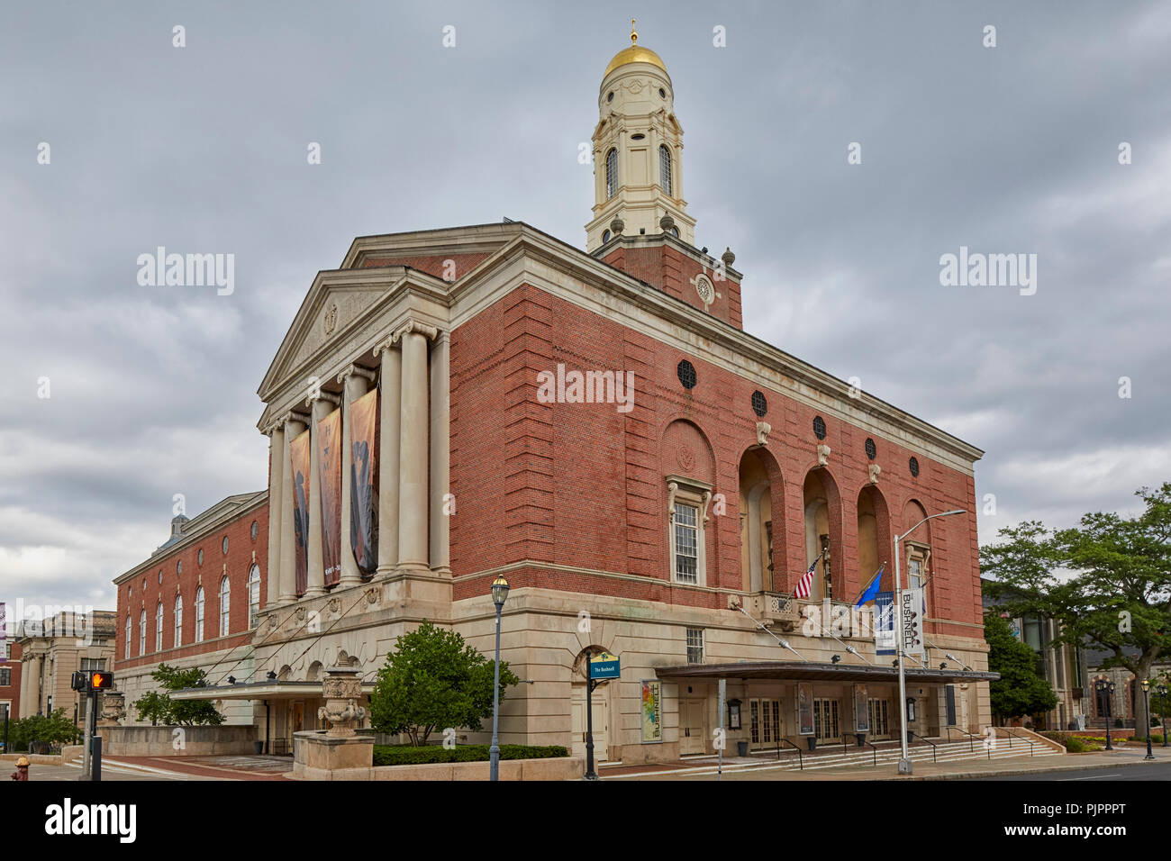 Il binocolo Bushnell Performing Arts Center Bushnell teatro in Hartford Connecticut, Stati Uniti Foto Stock