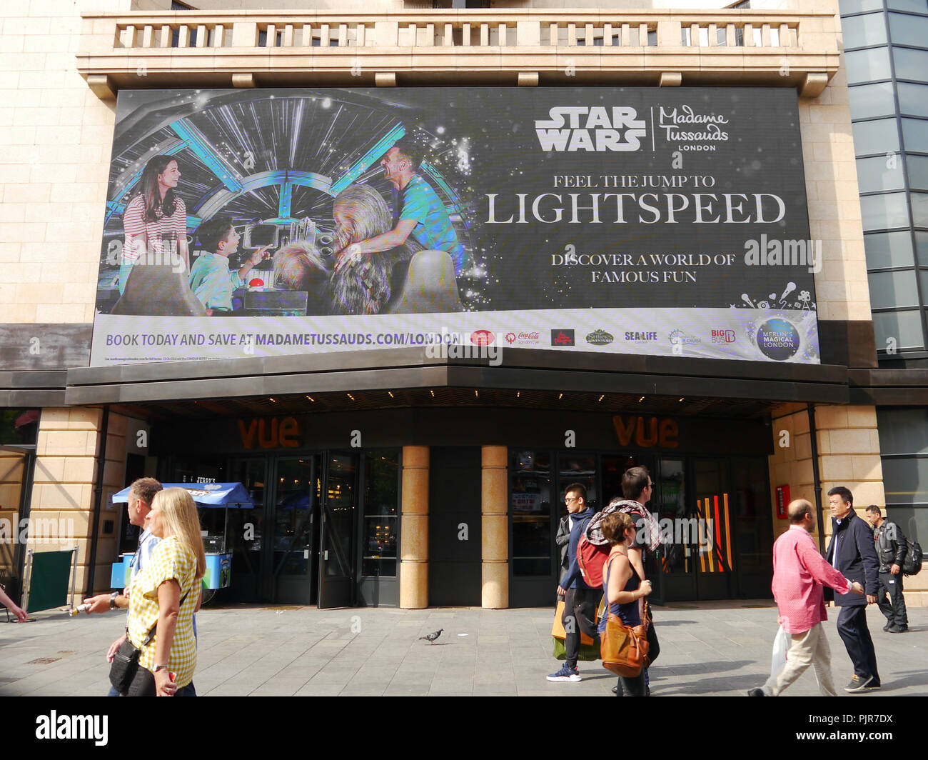 Il vue cinema nel quadrato di Leicester, Londra Foto Stock