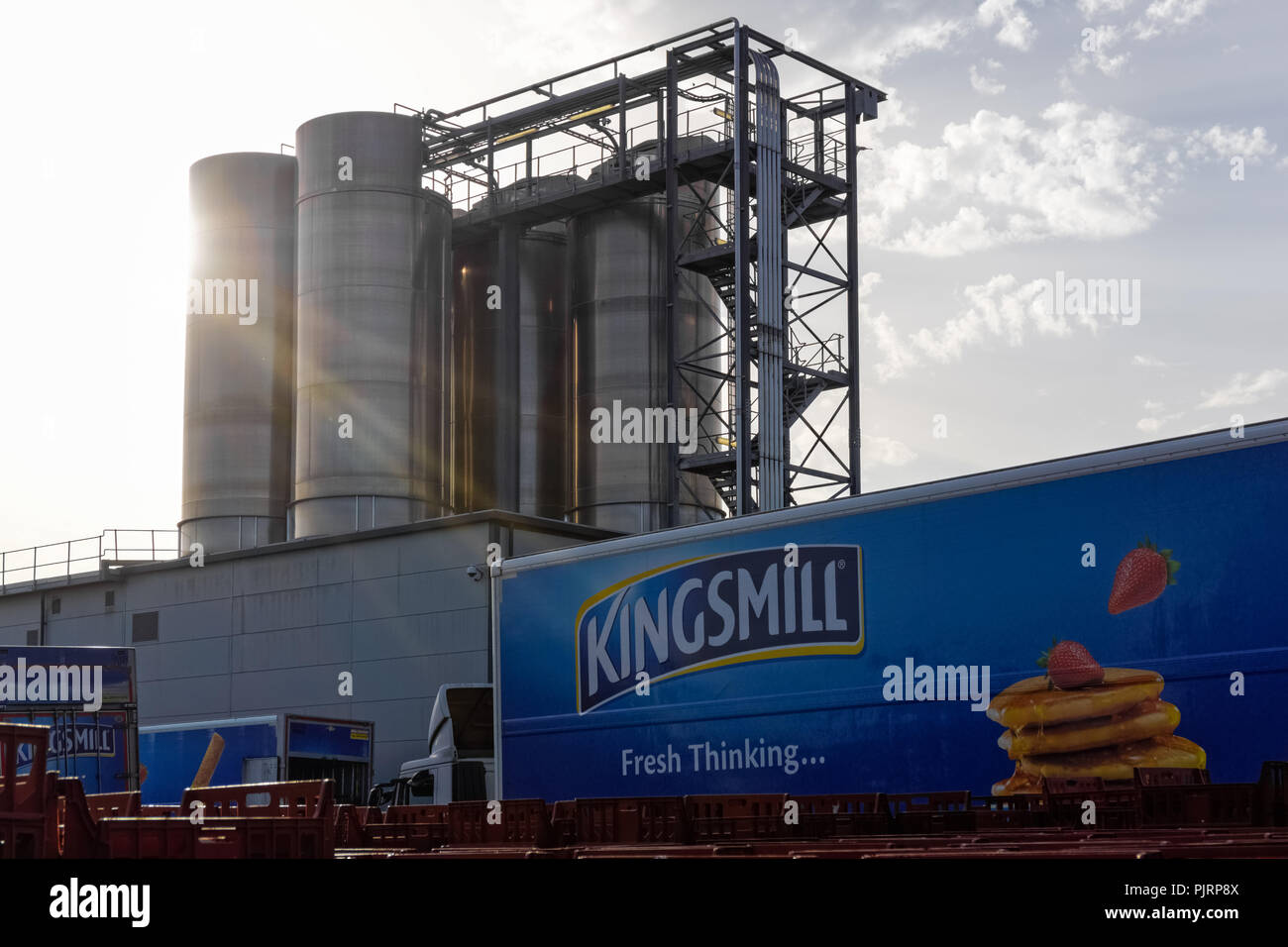 Allied panifici fabbrica di pane in East London, England Regno Unito Regno Unito Foto Stock