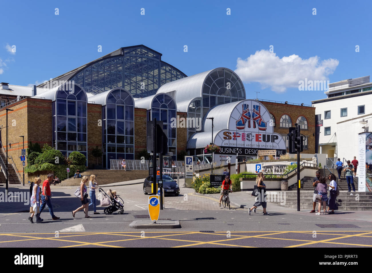 Business Design Centre in Angel, Islington, Londra Inghilterra Regno Unito Regno Unito Foto Stock