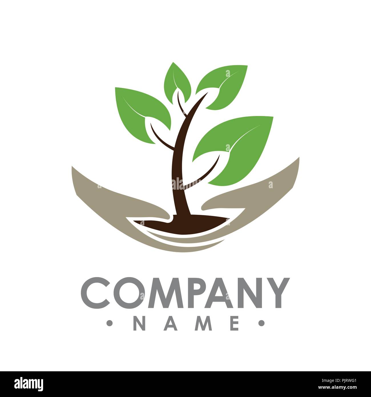 Il logo della foglia verde ecologia natura elemento icona vettore. Forma Design logo foglia e astratto foglia organico logo. Il logo a foglia di grafica eco modello creativo. Illustrazione Vettoriale