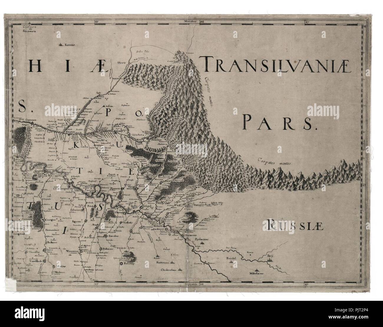 Beauplan frammento speciali 7. Foto Stock