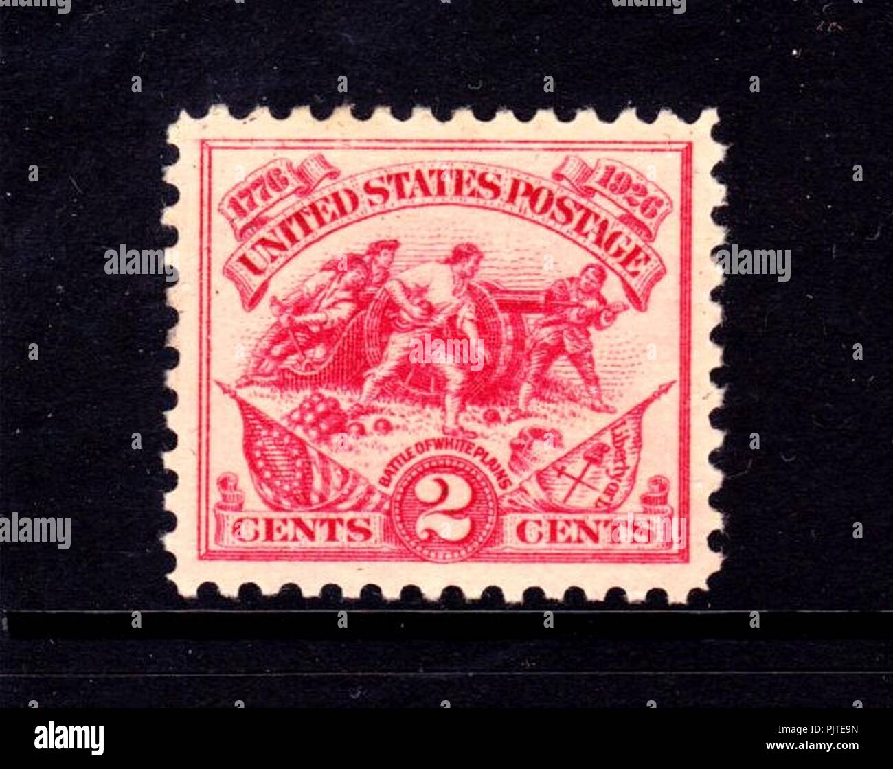 Battaglia di White Plains. Foto Stock