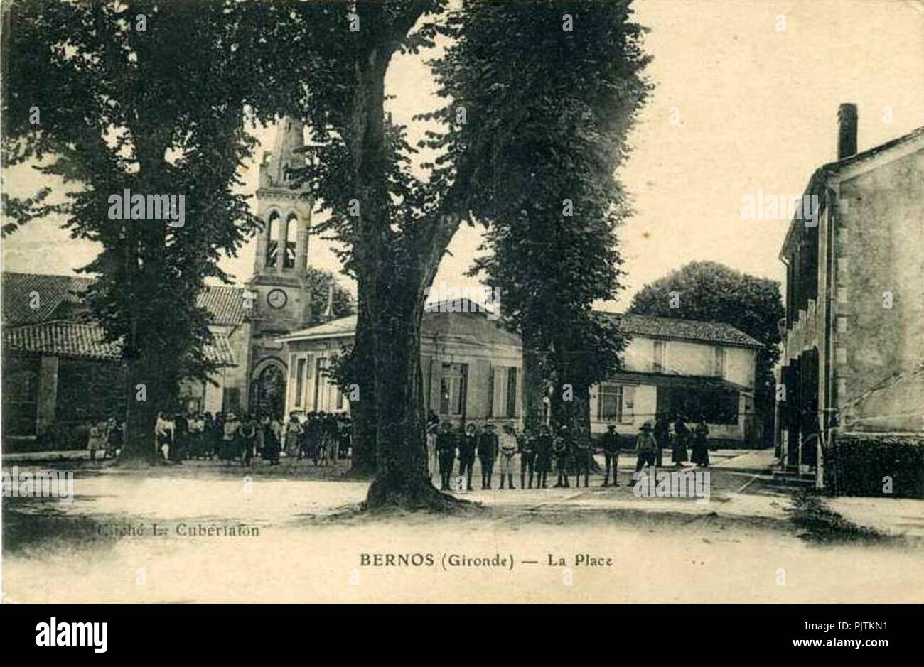 Beaulac-Bernos - Bourg 7. Foto Stock