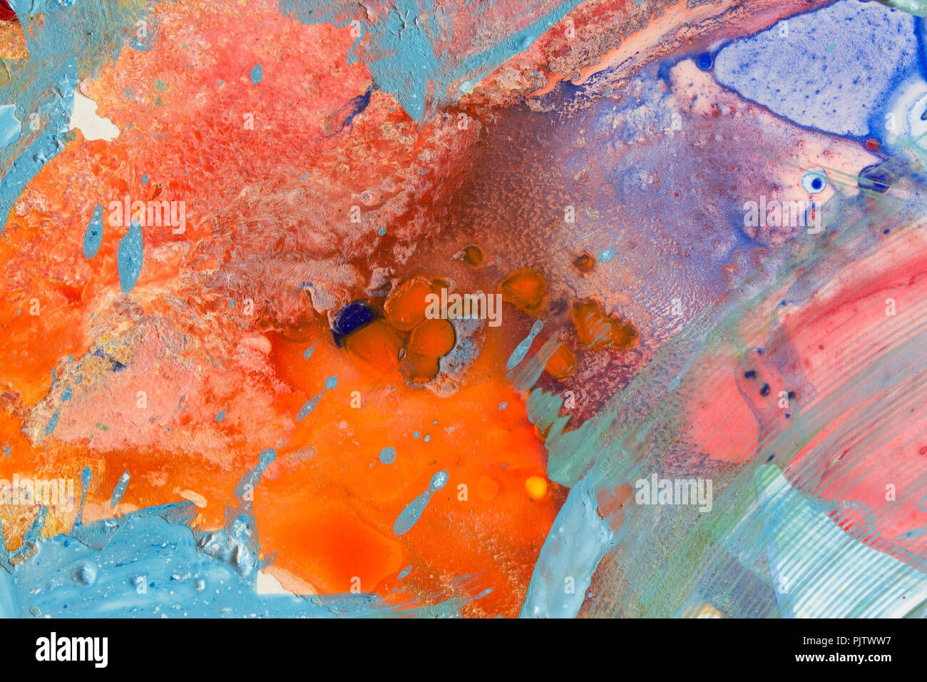 Dettaglio della pittura come sfondo. Foto Stock