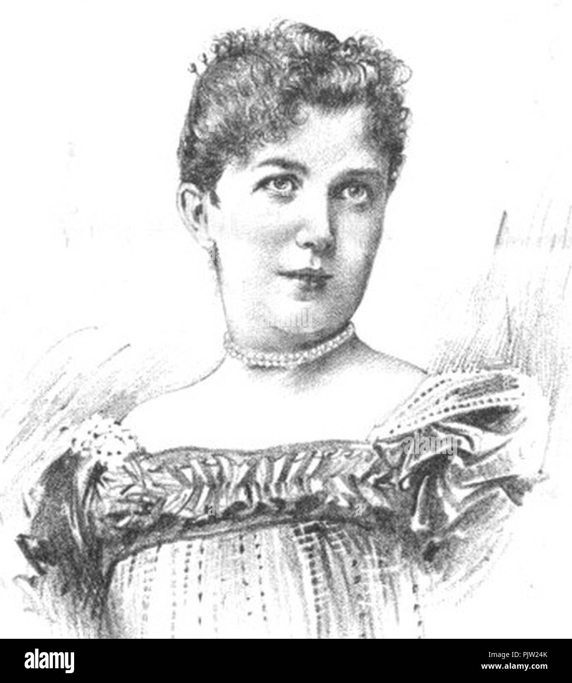 Beatrice Dovsky 1893 Vilimek. Foto Stock