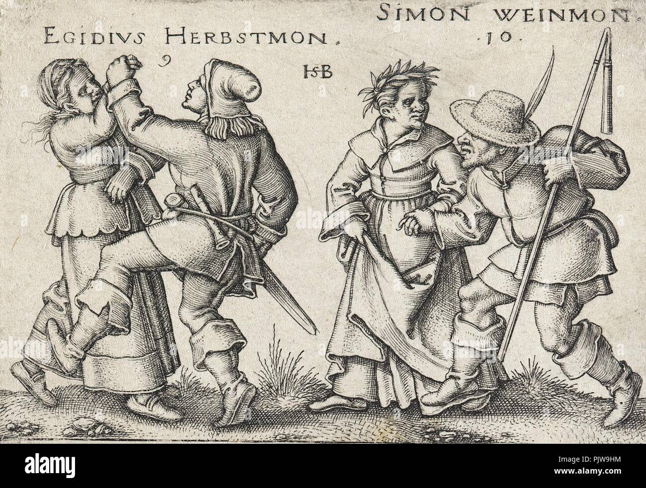 Settembre e Ottobre LACMA 61.41.7. Foto Stock