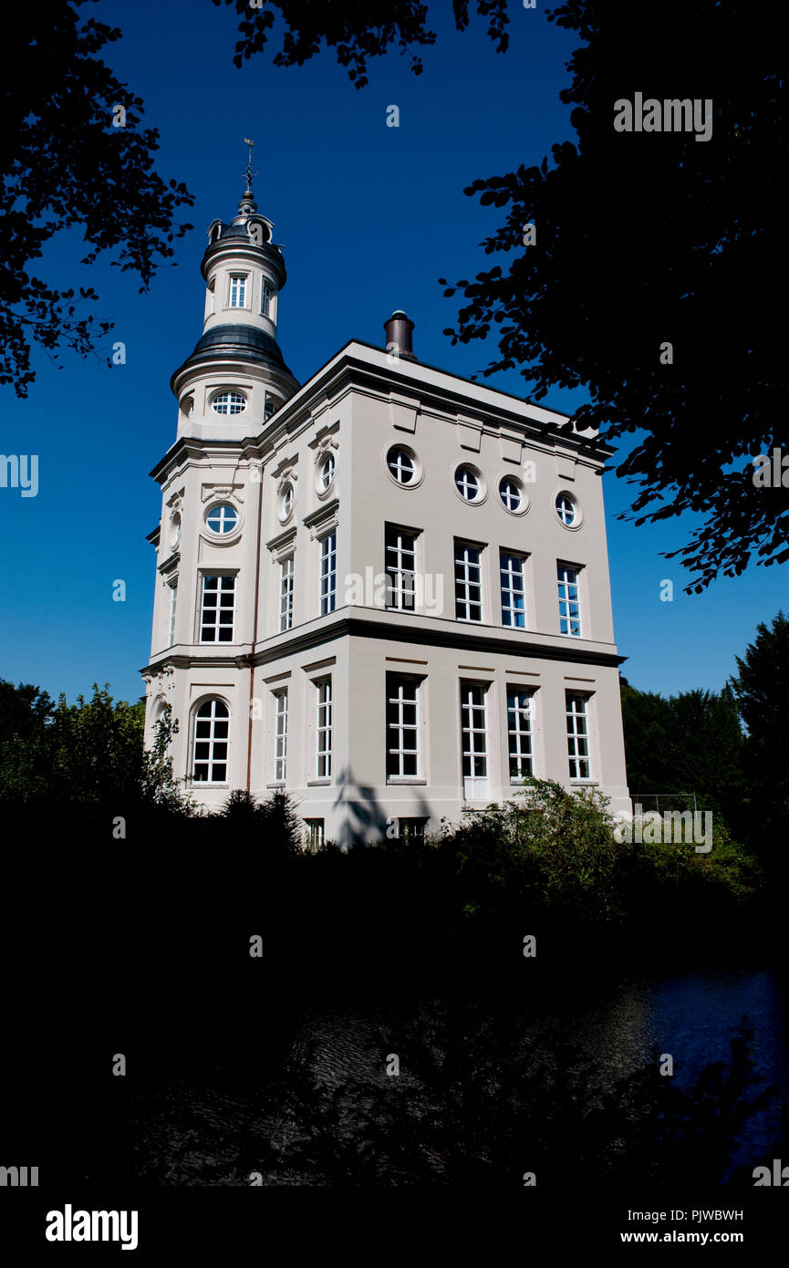 La Hof Ter Saksen castello e dominio di Beveren (Belgio, 14/09/2008) Foto Stock