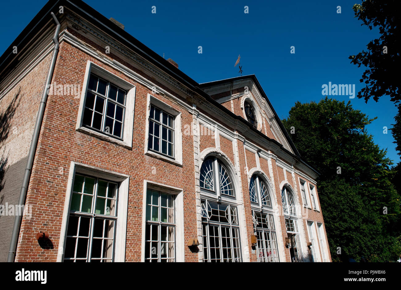 La Hof Ter Saksen castello e dominio di Beveren (Belgio, 14/09/2008) Foto Stock