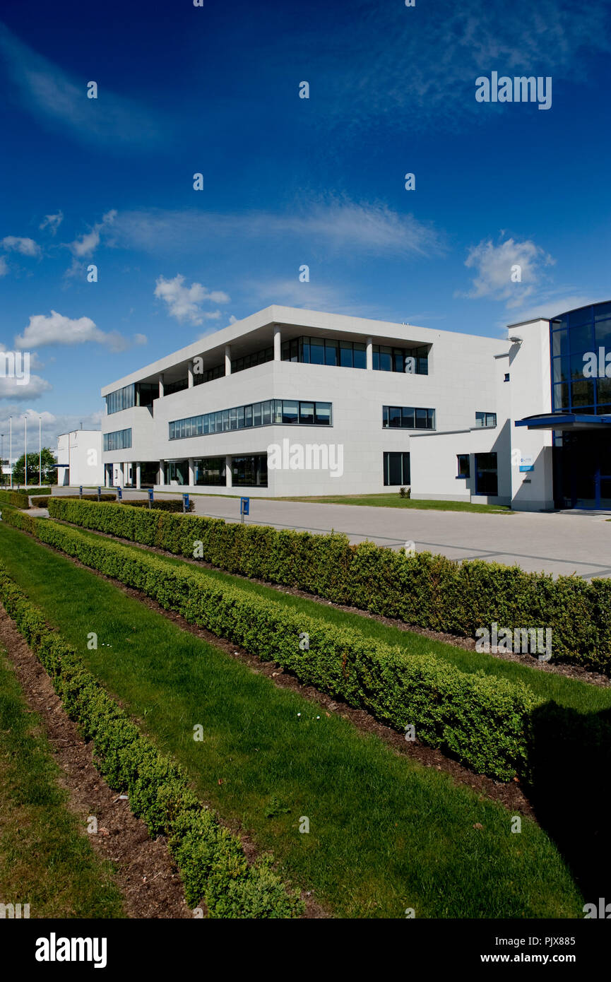 La LMS la sede centrale internazionale nella ricerca Haasrode park in Heverlee (Belgio, 01/05/2010) Foto Stock