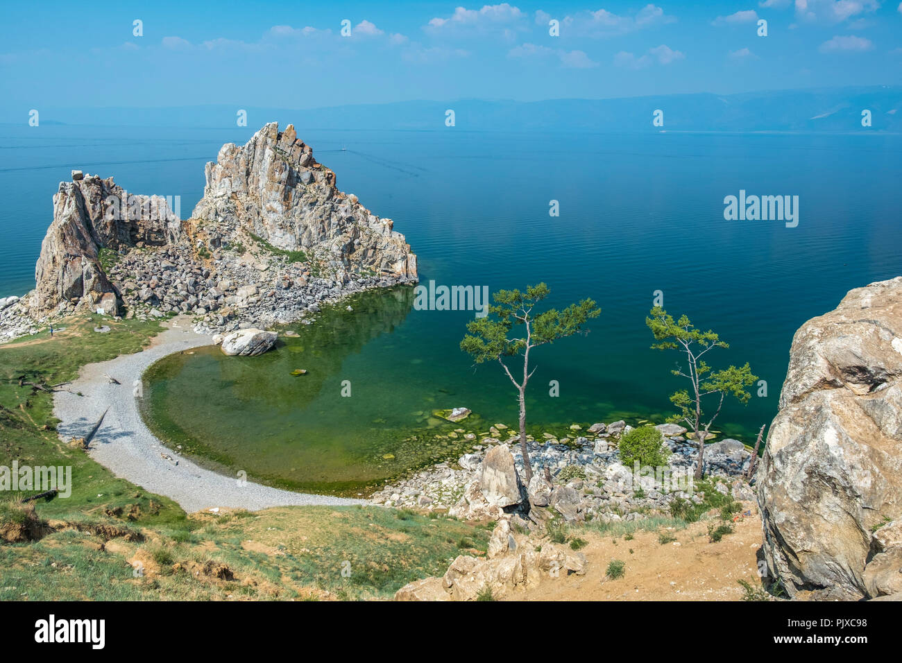Olkhon Island, il lago Baikal, Russia Foto Stock
