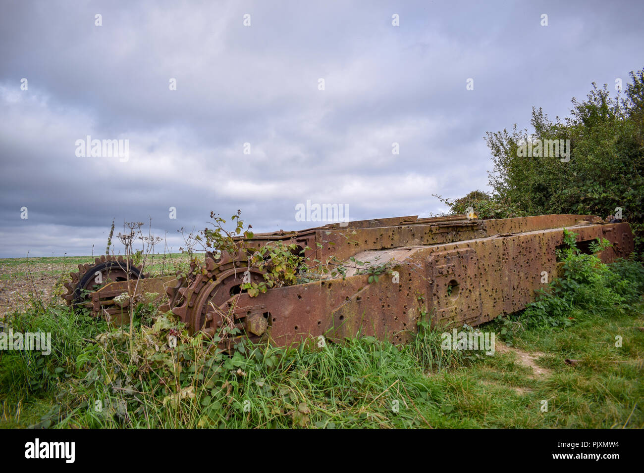 WW2 Churchill MKII serbatoio Foto Stock