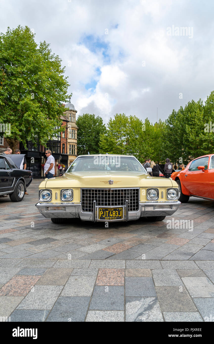 Cadillac Coupe de Ville classic American car Foto Stock