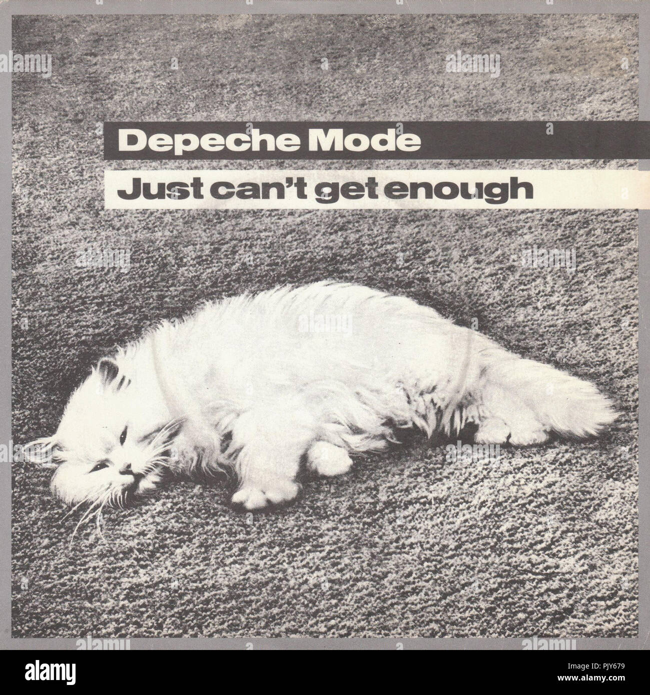 Depeche Mode - Just Cant ottenere abbastanza Foto Stock