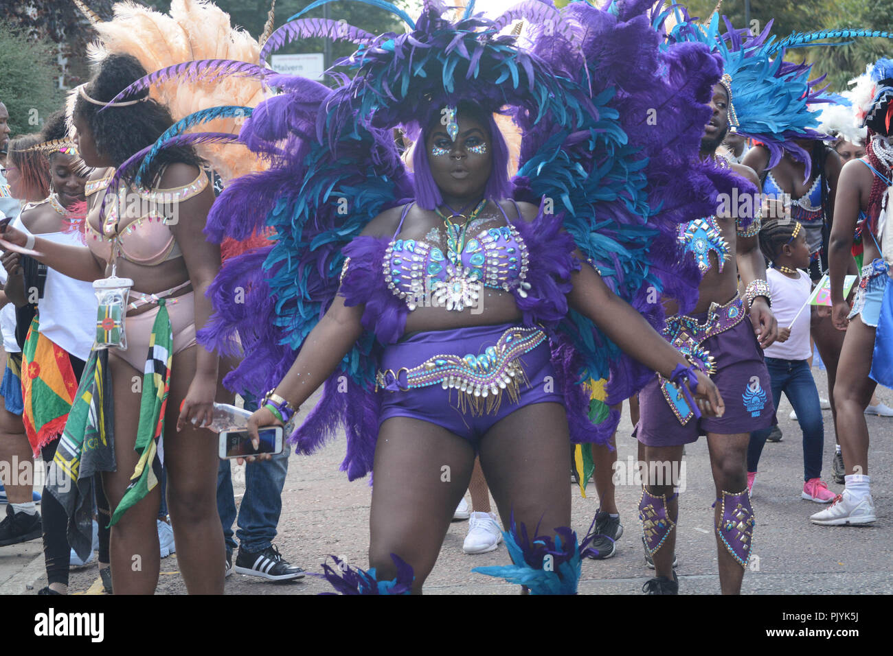 Londra, Regno Unito. Il 9 settembre 2018. east London celebrazione della vita arti e cultura lungo la central hackney , Credito: Philip Robins/Alamy Live News Foto Stock