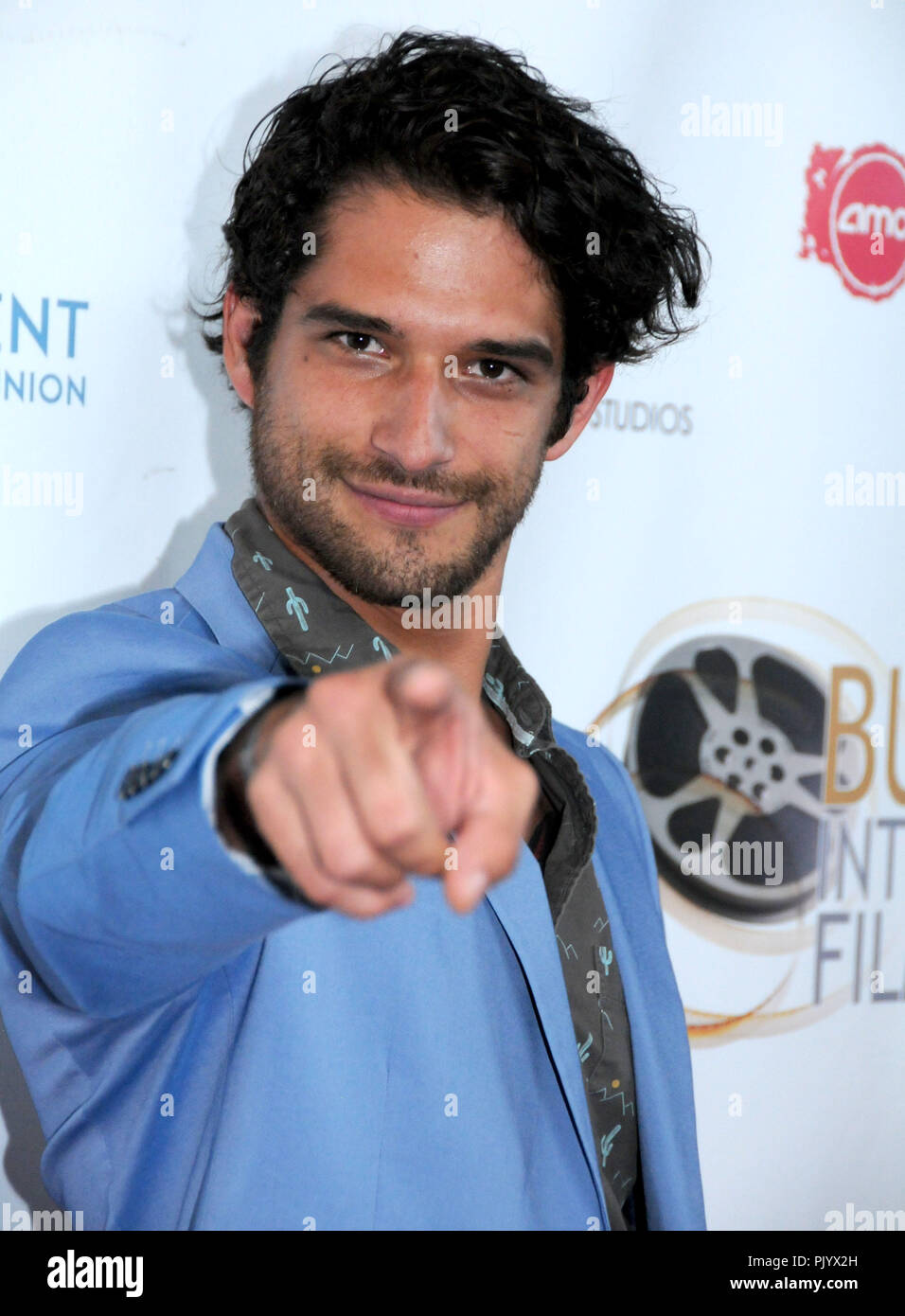 Burbank, Stati Uniti d'America. Il 9 settembre 2018. Attore/musicista Tyler Posey assiste il decimo di Burbank annuale Festival Internazionale del Film di chiusura di premi mostra il 9 settembre 2018 a Los Angeles Marriott Burbank Airport Hotel di Burbank, in California. Foto di Barry re/Alamy Live News Foto Stock