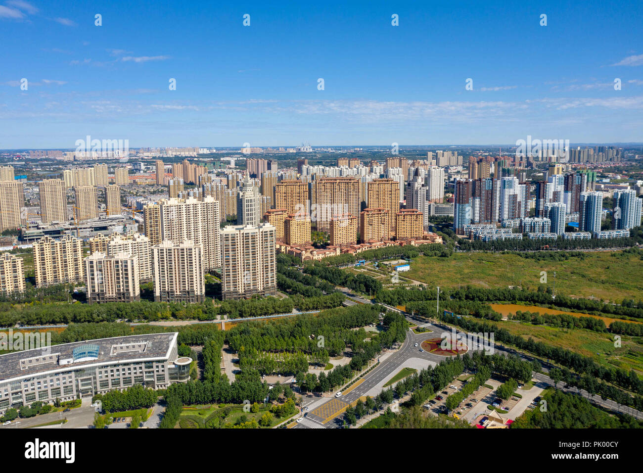 Harbi, Harbi, Cina. Decimo Sep, 2018. Harbin, CINA-scenario della città di Harbin nel Nordest della Cina di Heilongjiang provincia. Credito: SIPA Asia/ZUMA filo/Alamy Live News Foto Stock