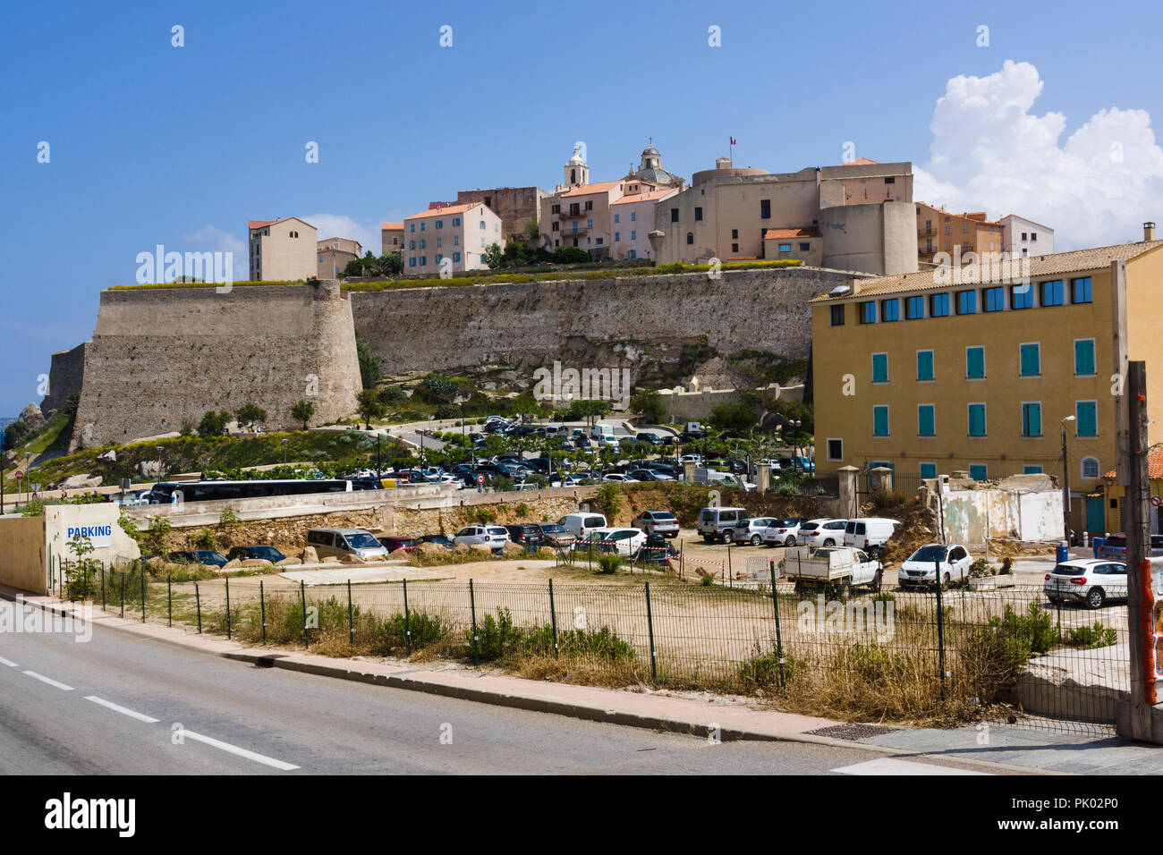 Cittadella di Calvi, in Corsica, Francia Foto Stock