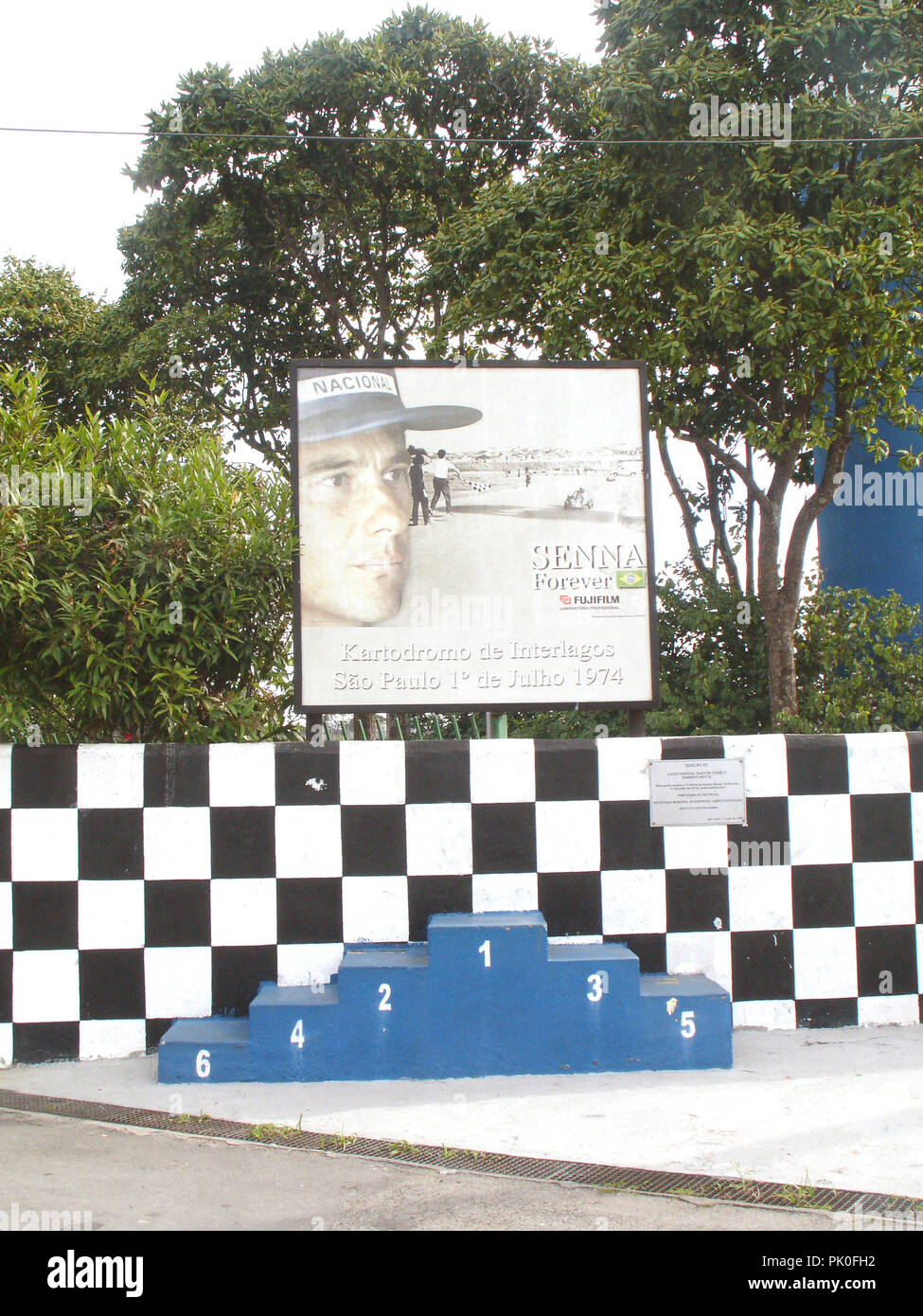 Kartódromo de Interlagos, Kartódromo Municipal Ayrton Senna, Autodromo José Carlos Pace, São Paulo, Brasile Foto Stock