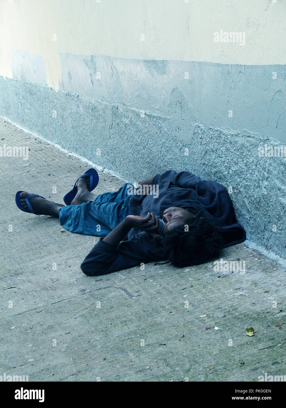 Mendicante, São Paulo, Brasile Foto Stock