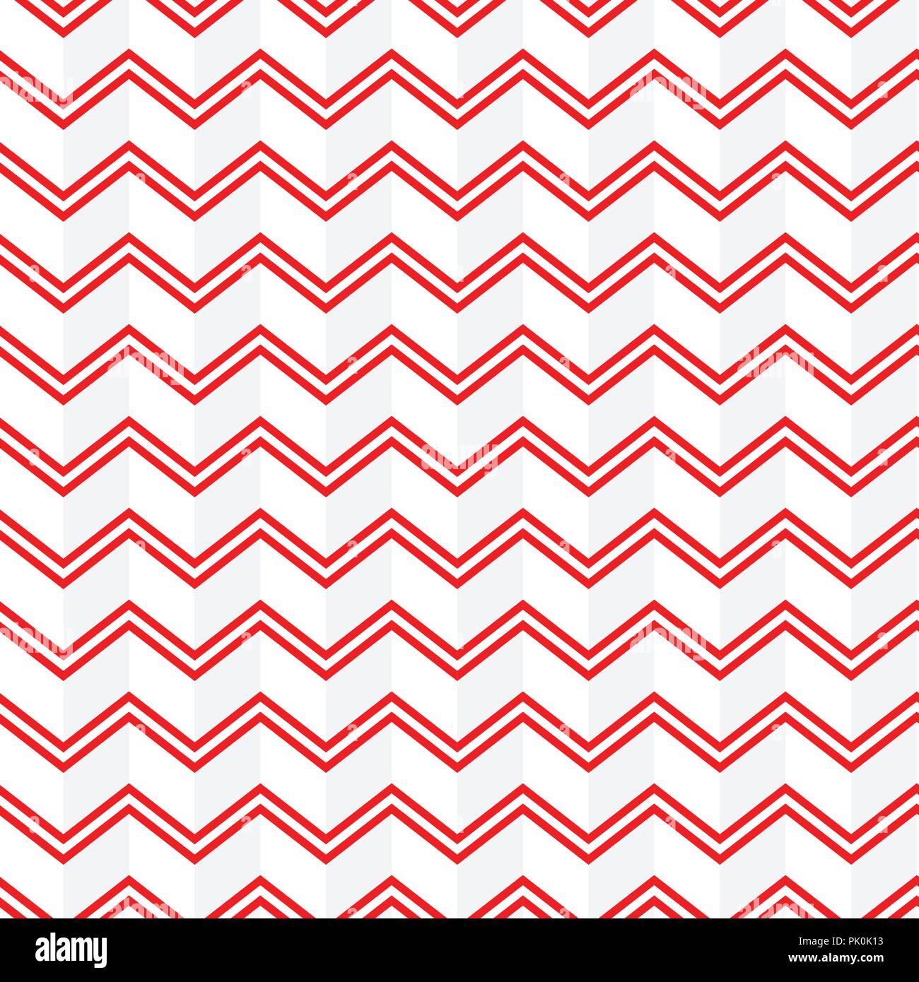 Senza cuciture zig-zag colorati chevron background pattern. Illustrazione Vettoriale