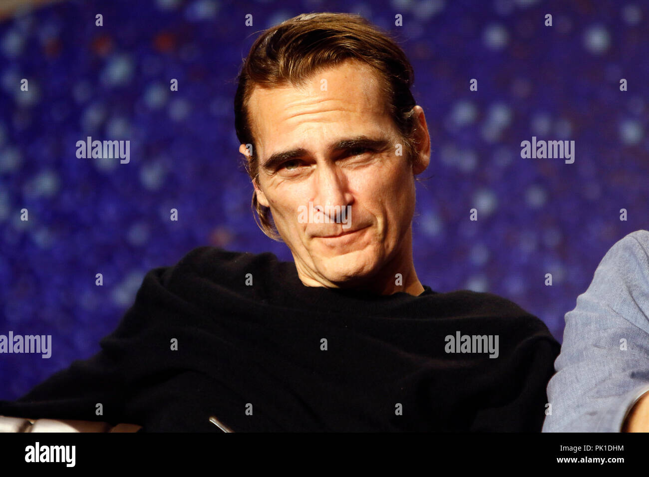 Joaquin Phoenix in "Le sorelle dei fratelli conferenza stampa durante 2018 Toronto International Film Festival a TIFF Bell Lightbox Su settembre 8, 2018 a Toronto in Canada. Foto Stock