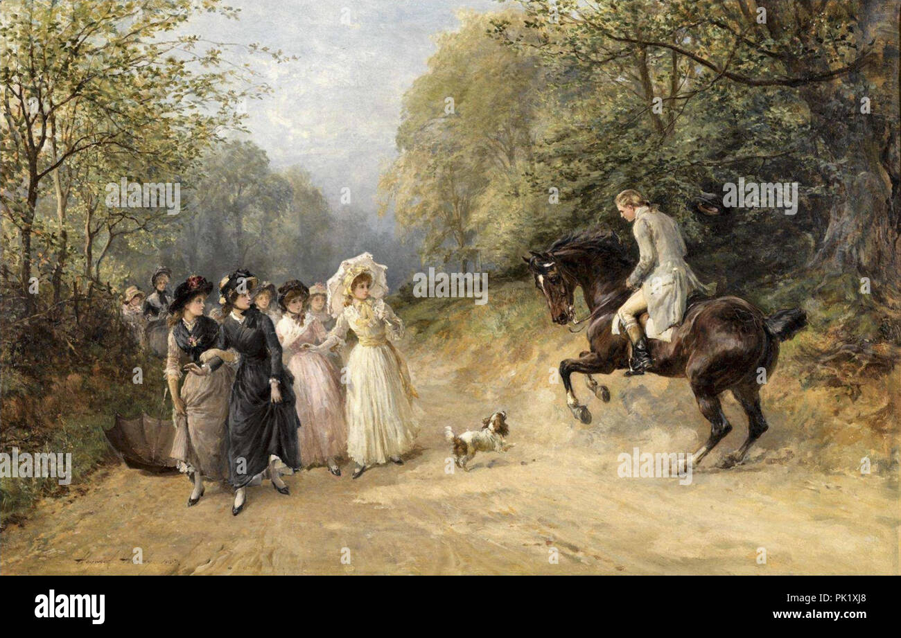 Hardy Heywood - il chaperone indesiderati Foto Stock