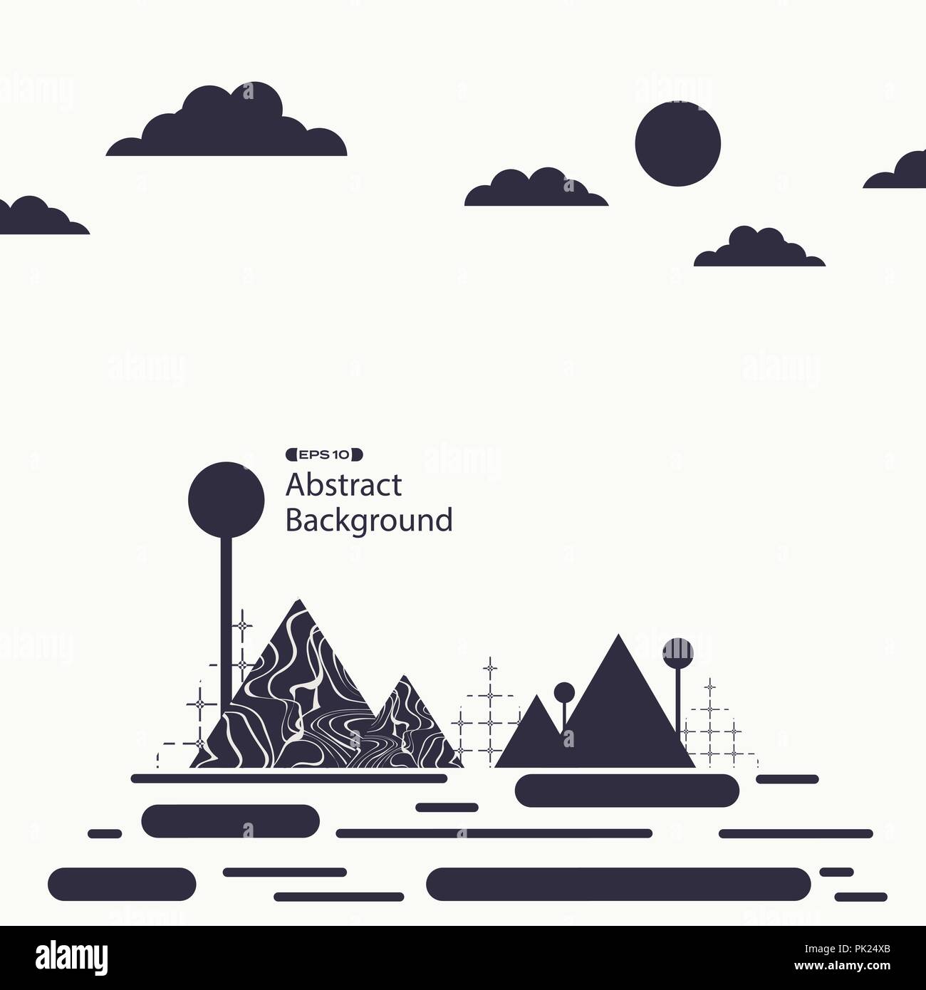 Blu modello geometrico di sfondo, immagine EPS vettoriali10 Illustrazione Vettoriale