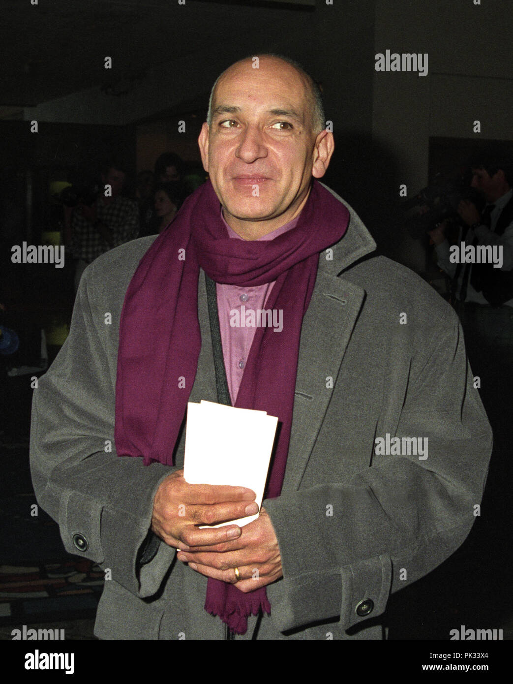 Sir Ben Kingsley. Premio Oscar attore britannico che è più famoso per il suo premio Oscar ritratto di Gandhi nel film con lo stesso nome. Egli è apparso in molte pellicole e sul palco. Foto Stock