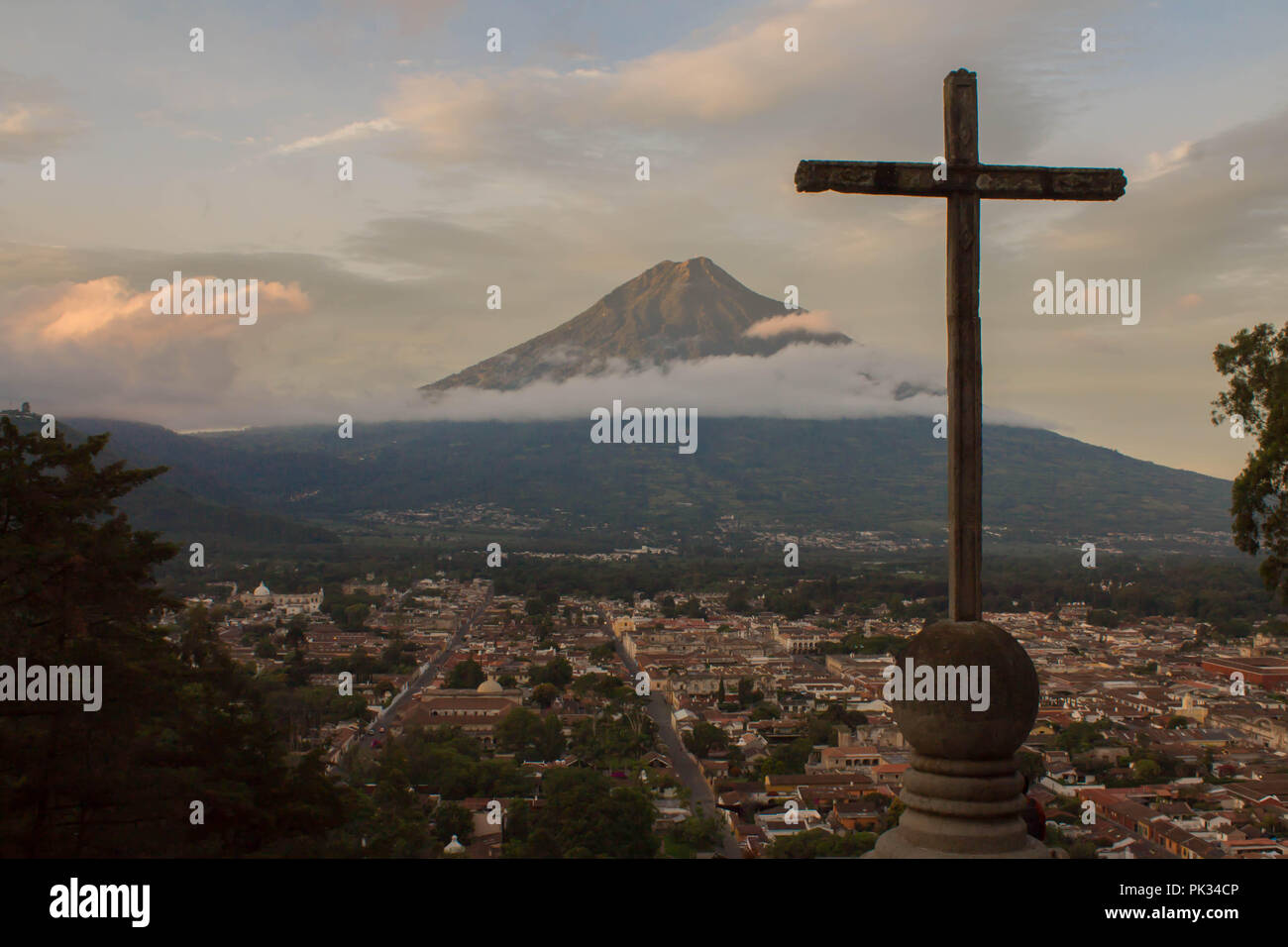 Cerro de la Cruz Foto Stock