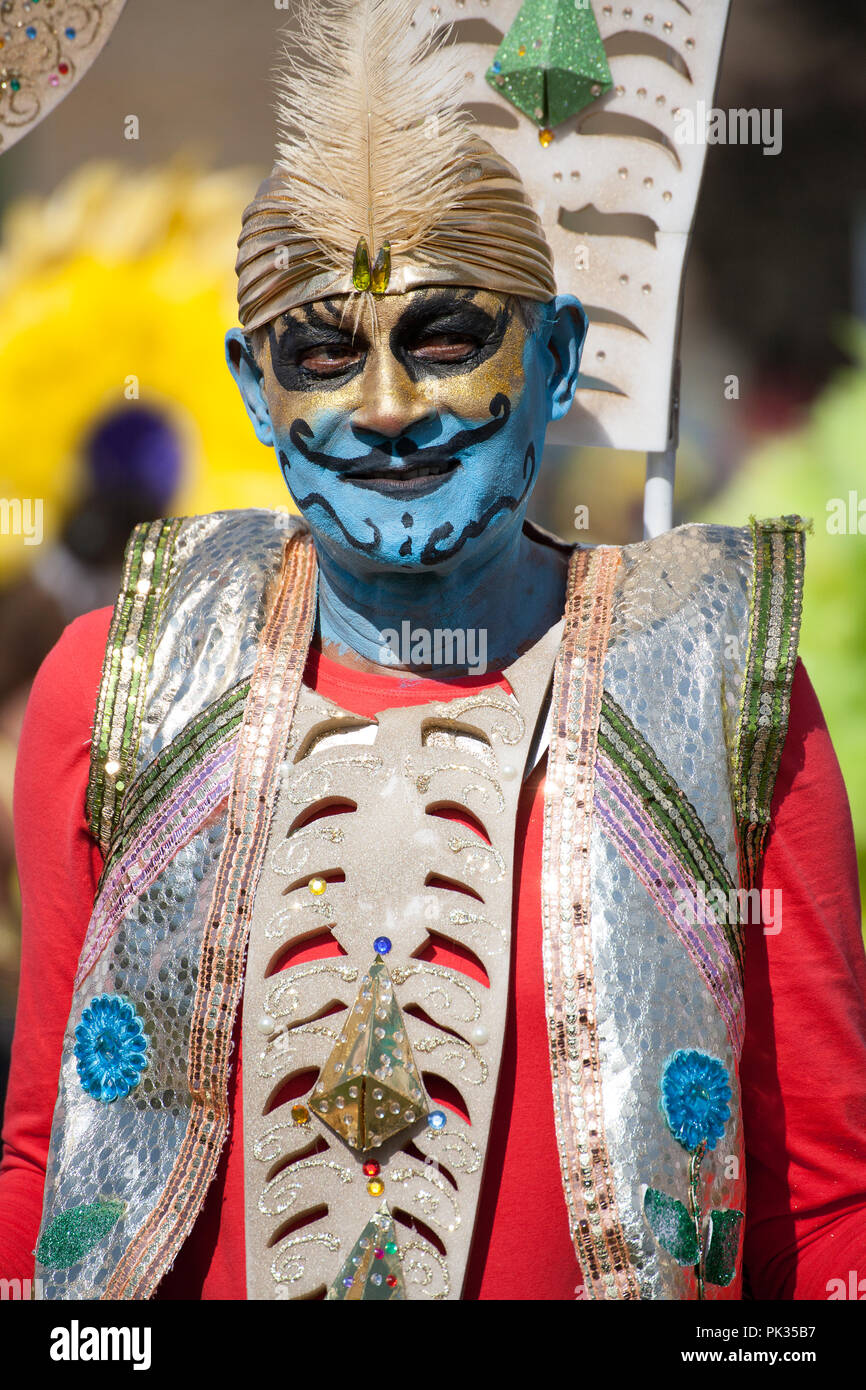 Il carnevale di Hackney East London REGNO UNITO Foto Stock