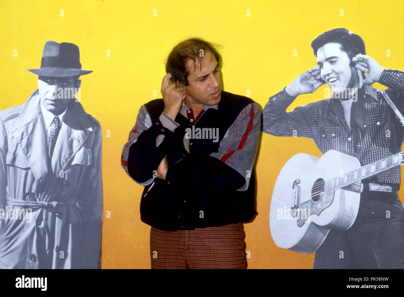 Cantante Italiano e attore Adriano Celentano nel 1982 | Utilizzo di tutto il mondo Foto Stock