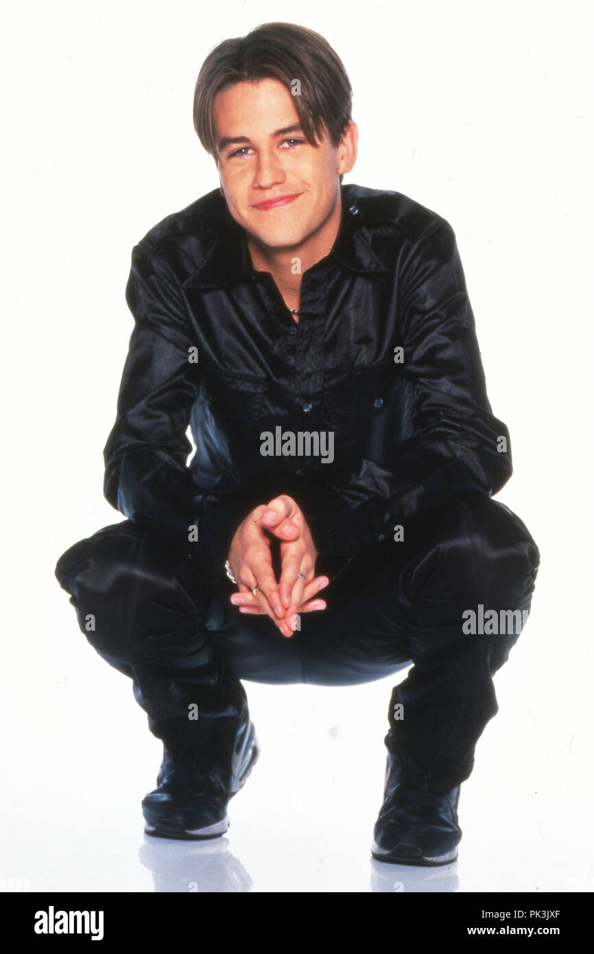 Kavana (Anthony Kavanagh), britischer Popsänger und Schauspieler, Deutschland 1996. Kavana (Anthony Kavanagh), British pop cantante e attore, Germania 1996. | Utilizzo di tutto il mondo Foto Stock