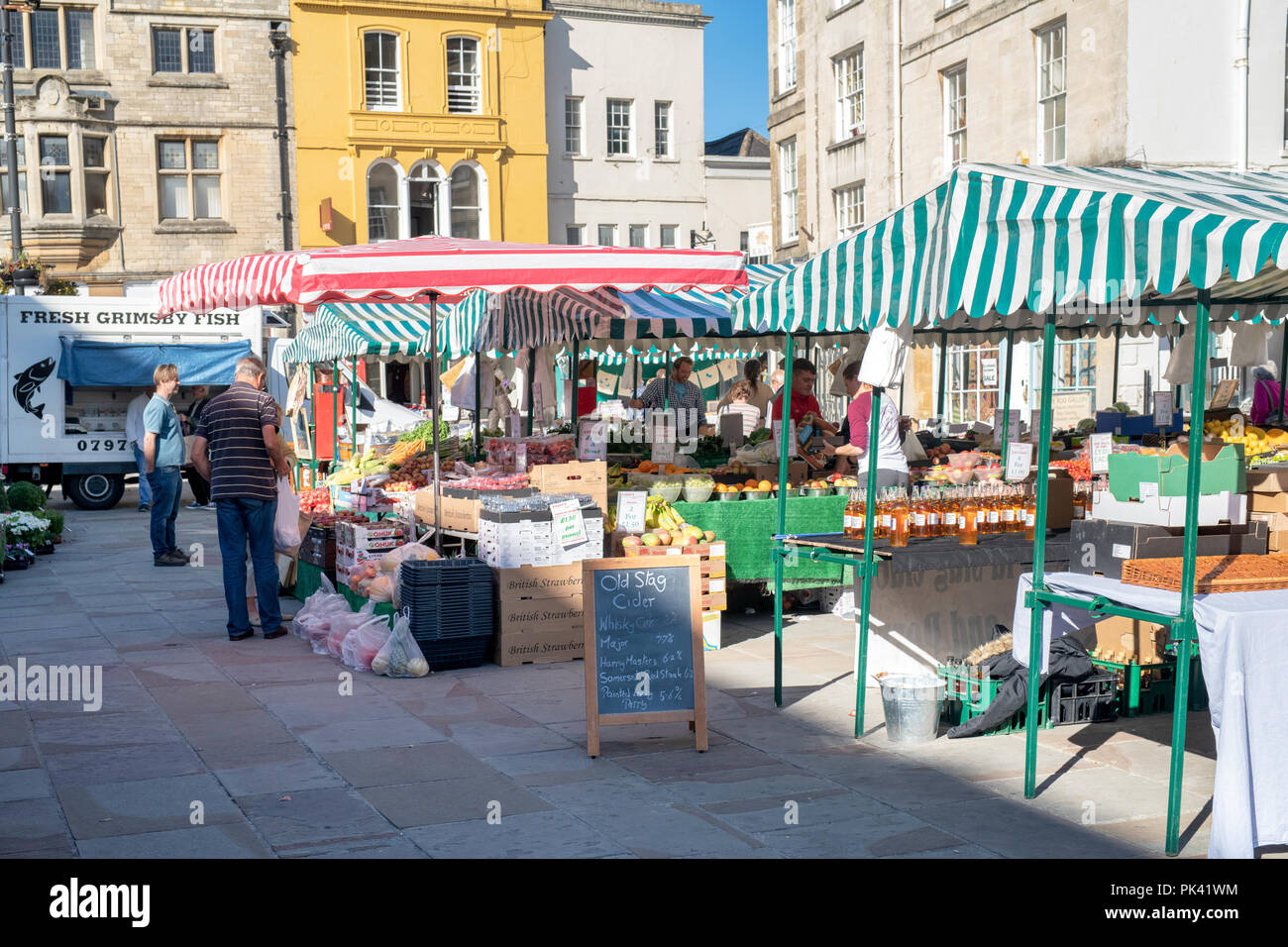 Cirencester mercato charter. Cirencester, Cotswolds, Gloucestershire, Inghilterra Foto Stock