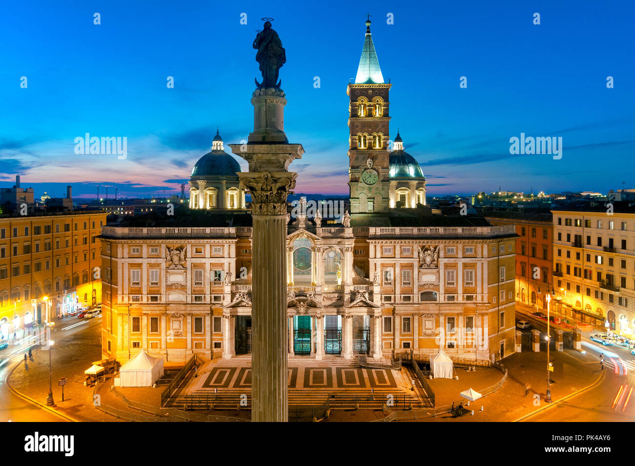 Basilica di Santa Maria Maggiore, Roma, Italia Foto Stock