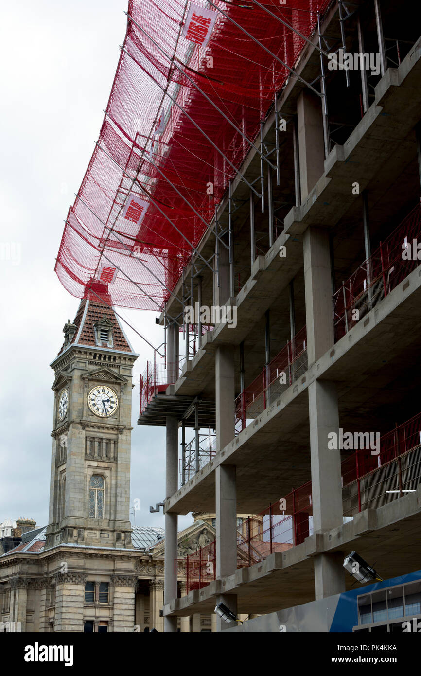 Paradise Circus di riconversione, Chamberlain Square, Birmingham, Regno Unito Foto Stock