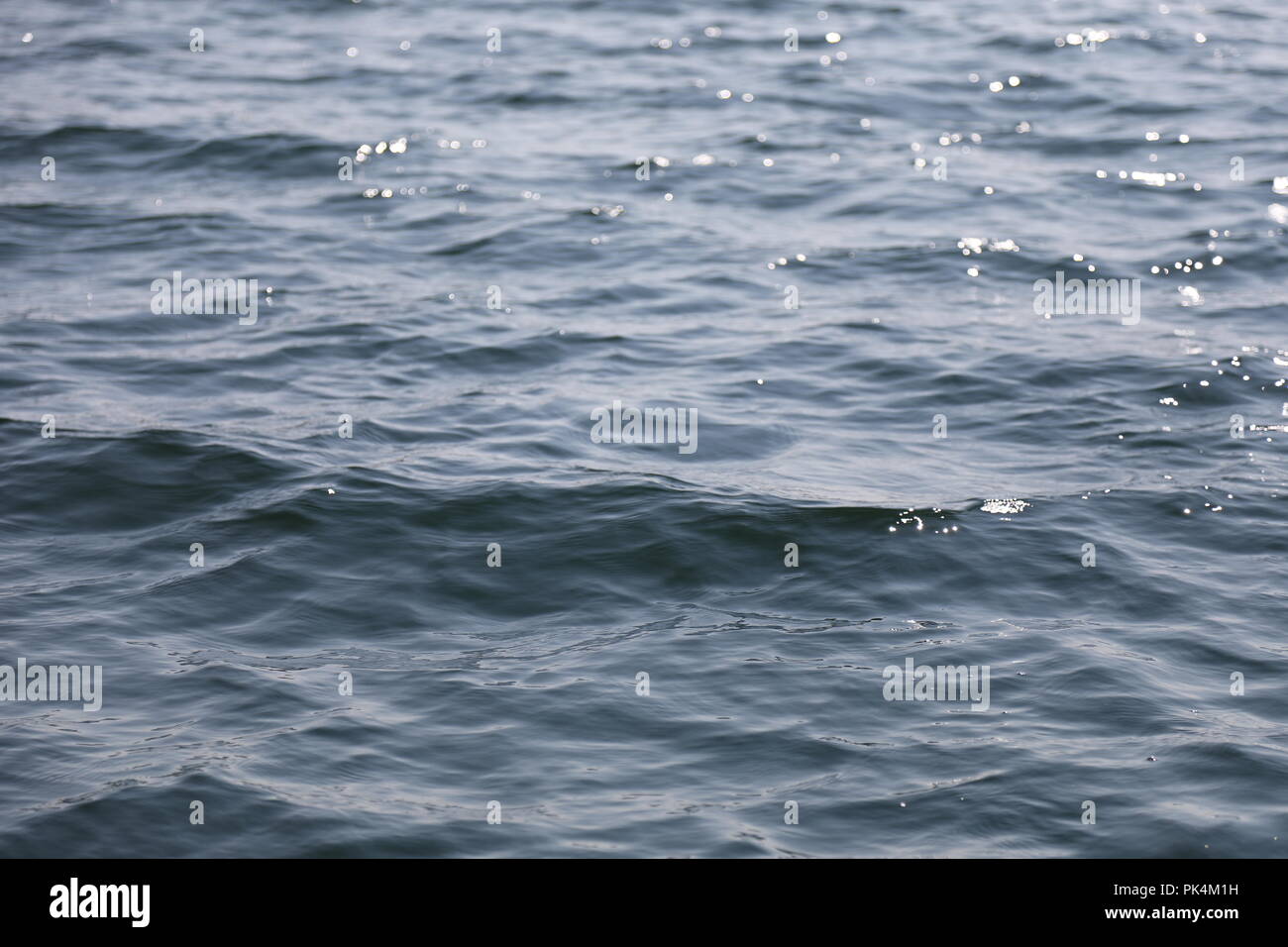 Dettaglio dell'oceano onde di superficie Foto Stock