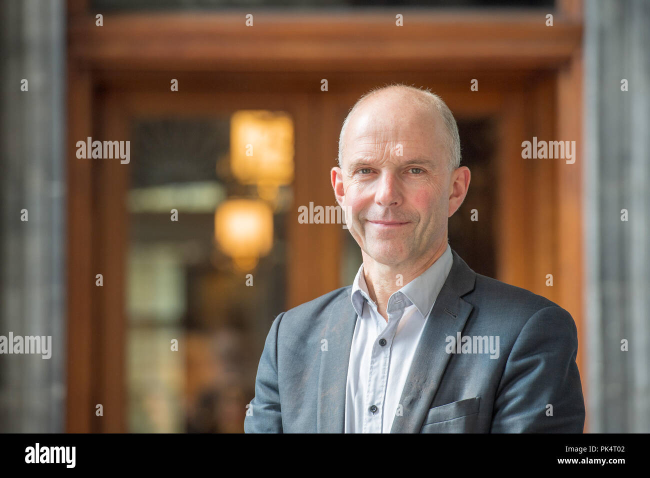 Assessore Gavin Corbett presso la City Chambers, Edimburgo Foto Stock