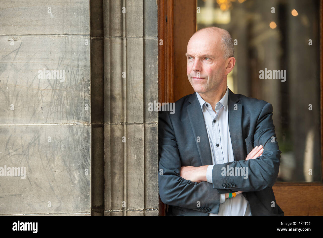 Assessore Gavin Corbett presso la City Chambers, Edimburgo Foto Stock
