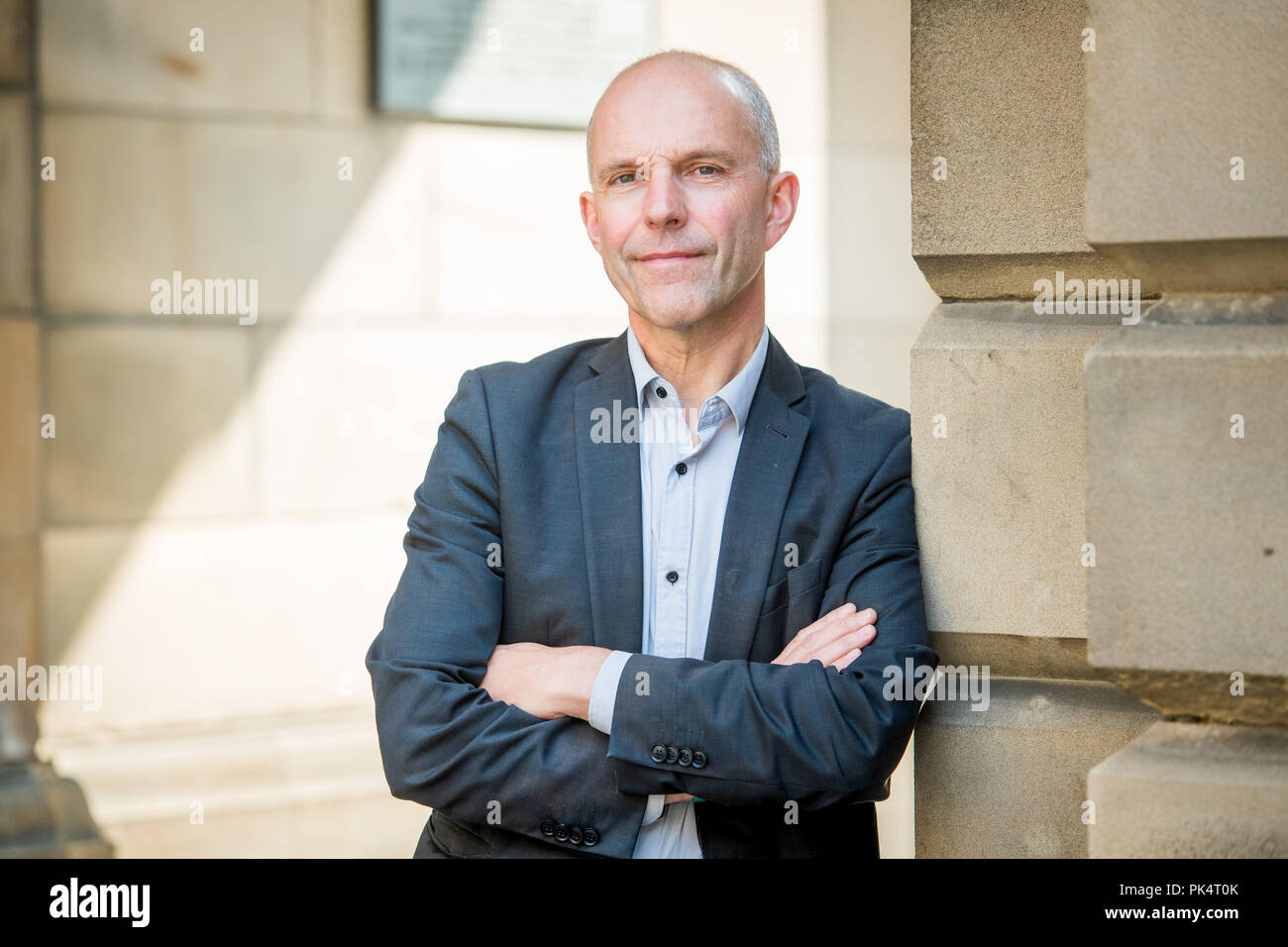 Assessore Gavin Corbett presso la City Chambers, Edimburgo Foto Stock