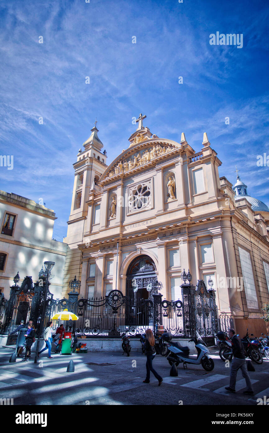 Santa Chiesa di Merced a Buenos Aires, Argentina Foto Stock